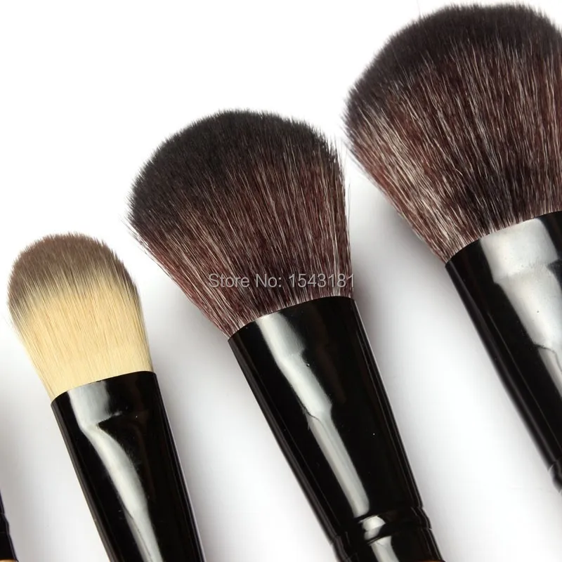 Профессиональный макияж 18 для набора щеток Пудра основа тени для век Тушь для ресниц, кисть для губ инструмент pincel de maquiagem