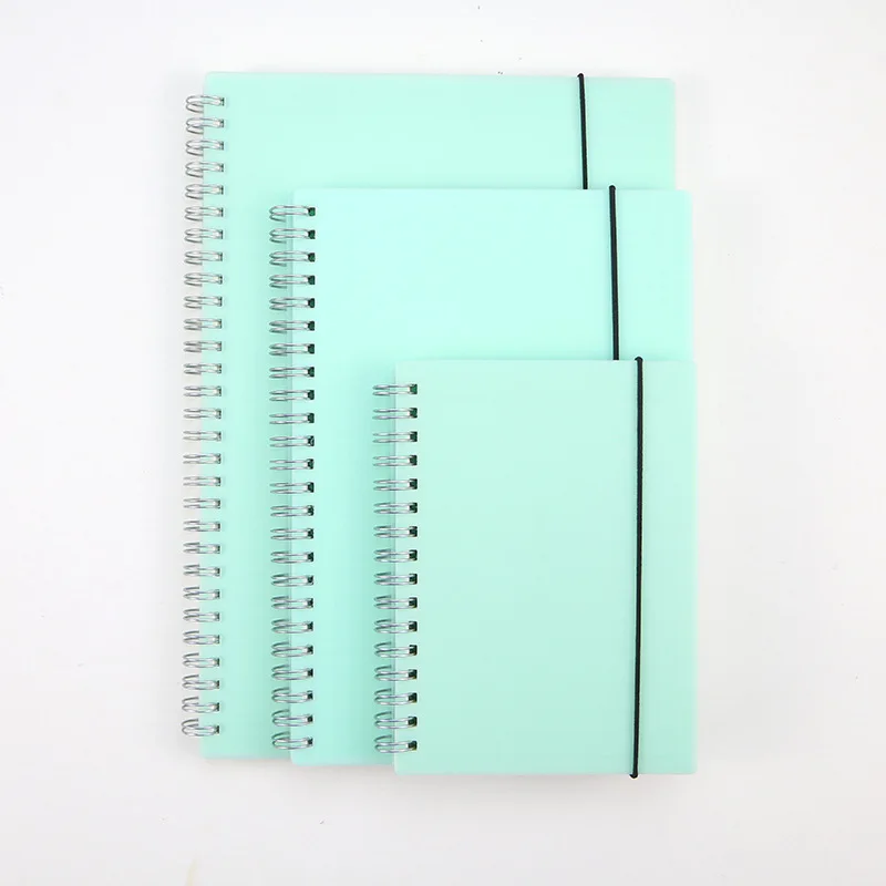 

1pc Energetic Green A5/A6 Spiral Book Portable Coil Notebook Paper Journal Diary Sketchbook School Office Stationery