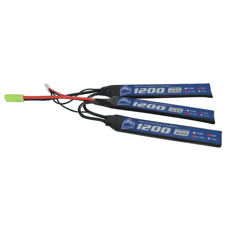 YOWOO высокая скорость разряда AKKU RC Lipo 3s батарея 11,1 V 1200mAh 30C Max 60C для короткой палки страйкбола пистолет АК Тип мини Tamiya