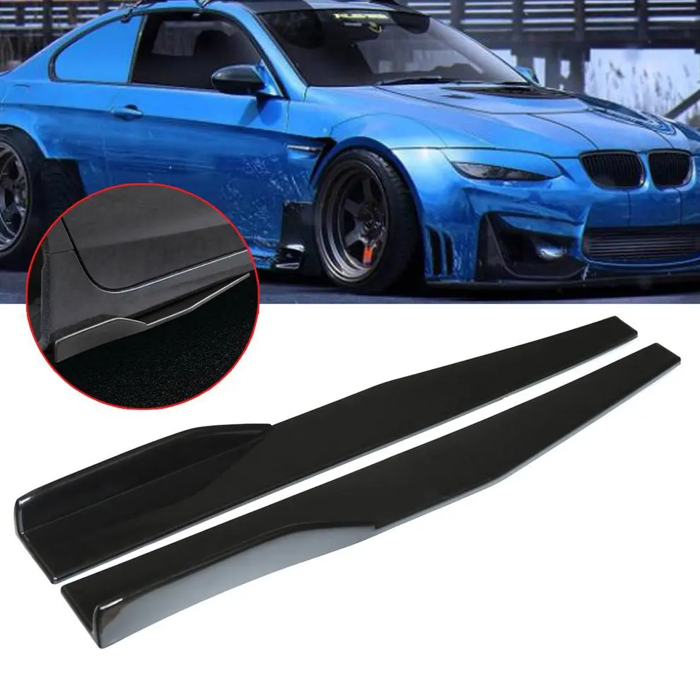 

Universal Car Side Skirt Rocker Splitters Winglet Wings Diffuser Car Side Skirt Small Encircling Front Shovel Side Shovel