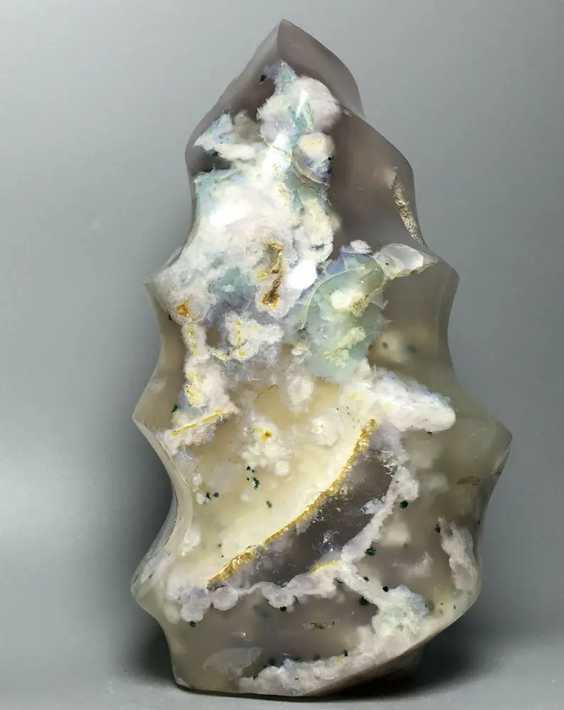 

658g Cherry agate Flame profile crystal ! NATURAL CARNELIAN CRYSTAL QUARTZ Agate