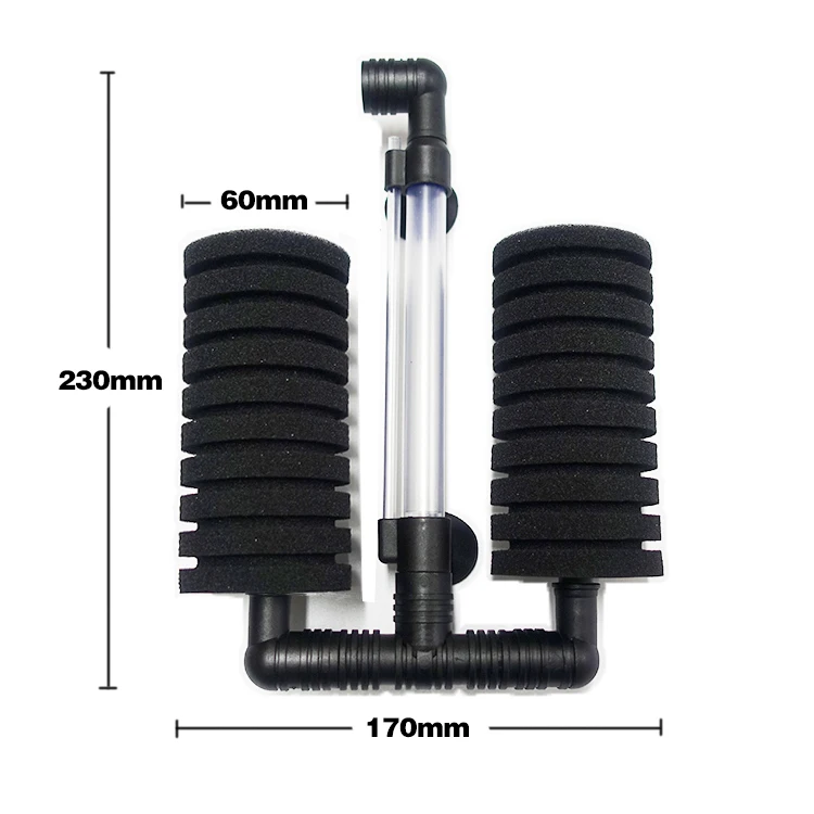 Практичная биохимическая губка, фильтр для аквариума XY-2822 для аквариума Пруд воздушный насос фильтр фильтрационная пена акватические аксессуары