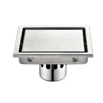 

AZOS SUS304 stainless steel Wide mouth seal floor drain shower room Toilet Deodorant/Fast drainage 150*150mm Rectangular