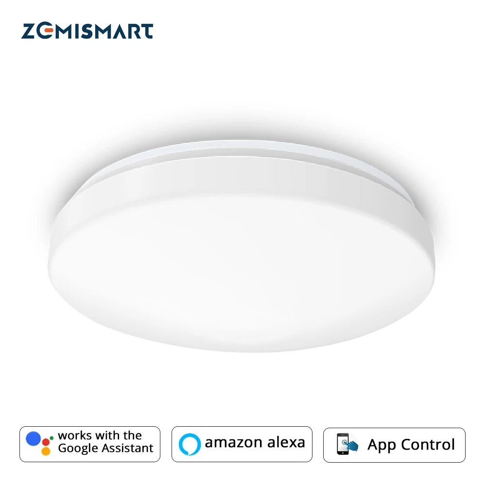 

Zemismart WiFi Ceiling Light TUYA Alexa Google Home Remote Control