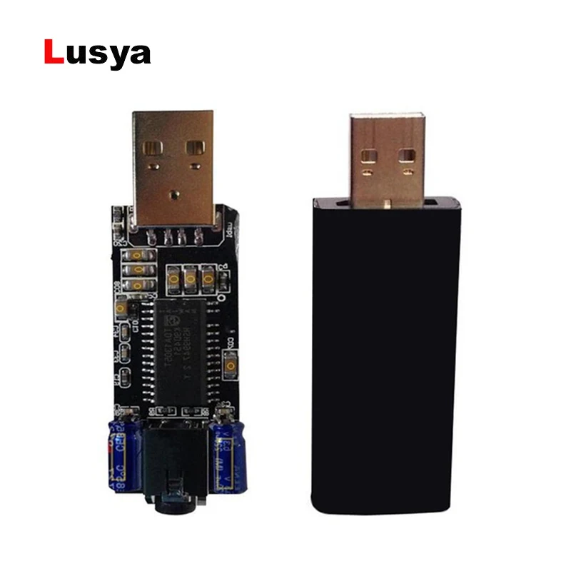 

Audio DAC Amplifier PCM2706C TDA1305T Mini USB DAC AMP for PC Mac or Cell Phone OTG F6-008