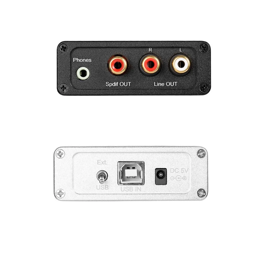 Douk аудио HiFi Mini PCM5102 USB XMOS DAC 384K/32bit расшифрованный усилитель звуковая карта с