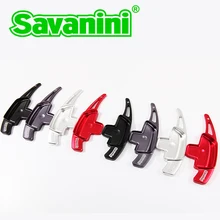 Savaini Brand New 2pcs High Quality Aluminum Steering Wheel Shift Paddle Shifter Extension For Benz cars you can disign logo