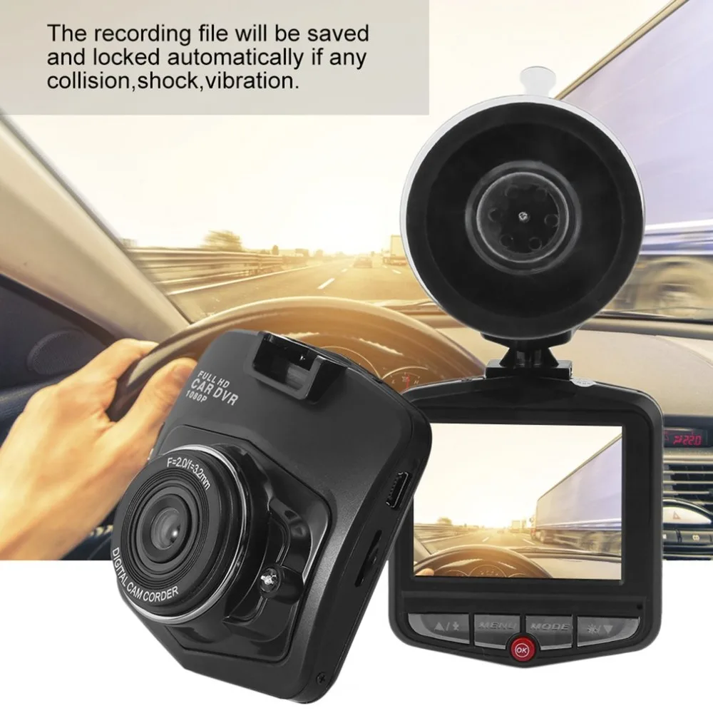 

New Camera Video Recorder Vehicle Parking2.4" HD LCD Car DVR Blackbox Cam Video Registrator Camera Recorder