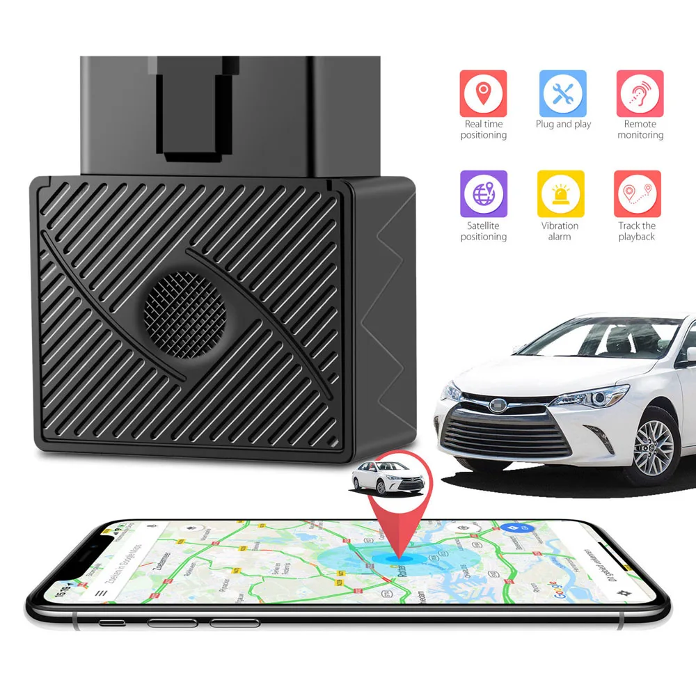 OBD 2 Глобальная система позиционирования трекер в реальном времени устройство