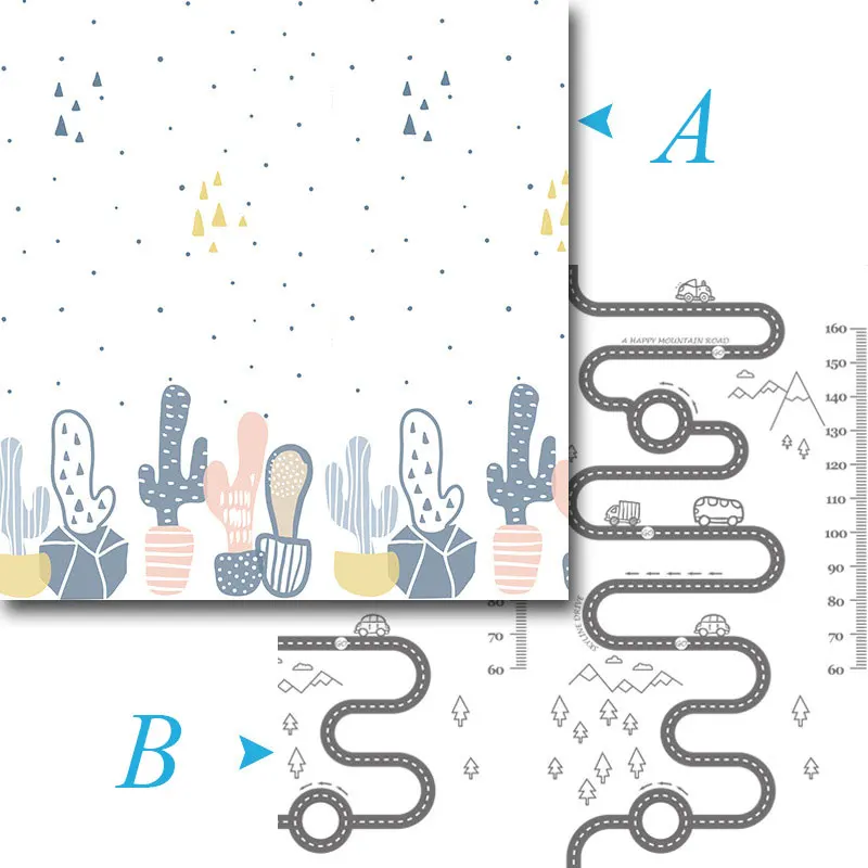 XPE детский коврик для ползания, утолщенный коврик для защиты окружающей среды, детский коврик с двойной поверхностью