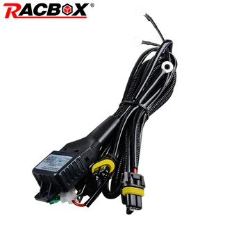 

12V 35W 55W HID Bixenon H4 Wiring Harness Controller for Auto Headlight Retrofit Connector Mini Projector Len Line Car Styling