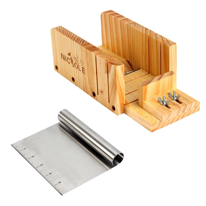 Домашняя машина для производства мыла набор инструментов-3 прямоугольная силиконовая форма с регулируемым деревянный нож для хлеба и Нержавеющая сталь лезвие
