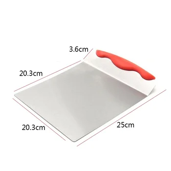 

High quality stainless steel cake shovel transfer cake tray moving plate cake lifter pizza blade baking tools.