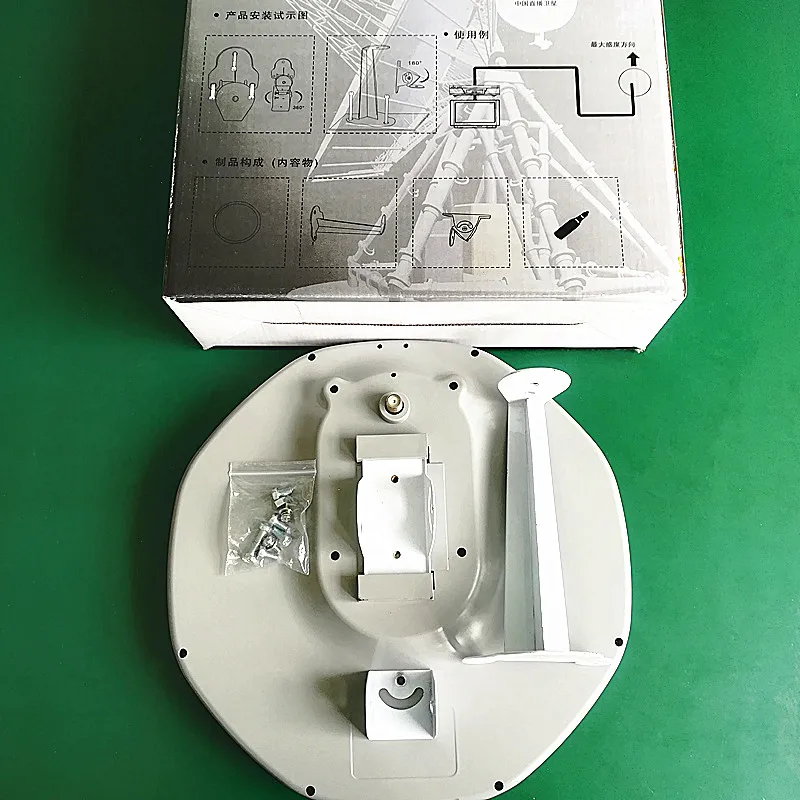 26 см Ku диапазон LNB в мини спутниковая антенна/офсетная спутниковая тарелка стальная панель пользовательские продукты не возвращаются