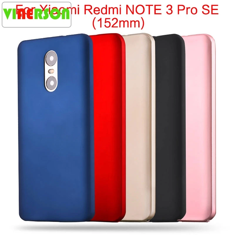 Роскошный Матовый Жесткий PC полный корпус чехол для телефона для Xiaomi Redmi NOTE 3 Pro SE специальное издание Prime 152 мм крышка глобальной версии чехол s