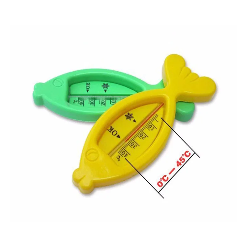 Высококачественный Детский термометр для ванной безопасный плавающий милый рыбий дизайн Пластиковые Игрушки для ванны ванна тест измерения температуры воды