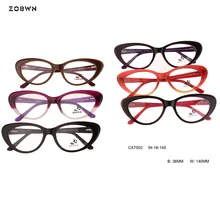 Горячая Модные женские очки кошачий глаз оправа кошачий глаз прозрачные очки Женская рамка ретро женские очки брендовый дизайнер