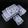 Adjustable 3-36 Grids Compartment Plastic Storage Box Jewelry Earring Bead Screw Holder Case Display Organizer Container ► Photo 2/6