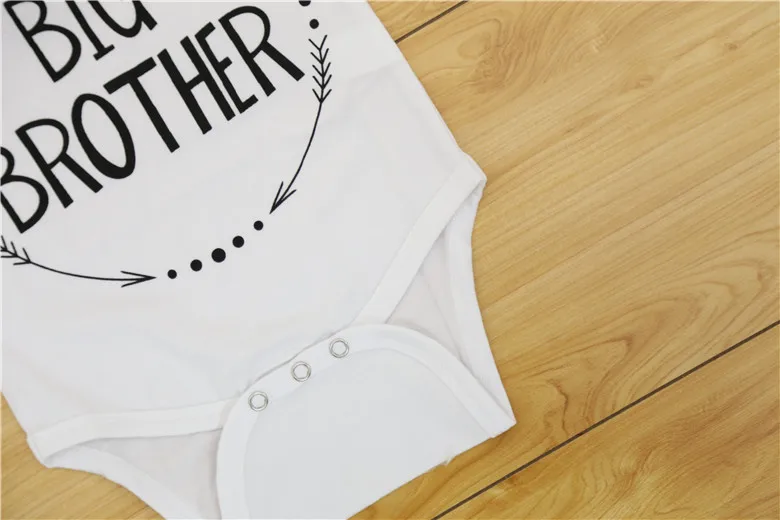 Big Brother Letters Print Kids t shirt Boy Girl shirt Casual Children Toddler Clothes Funny Top Tees little brother rompers (9)