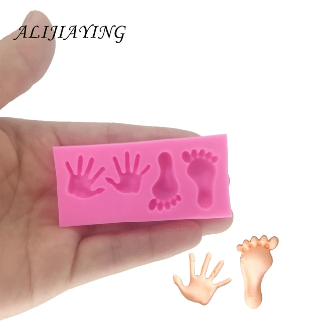 Molde Manos Bebe - Herramientas Para Pasteles - AliExpress