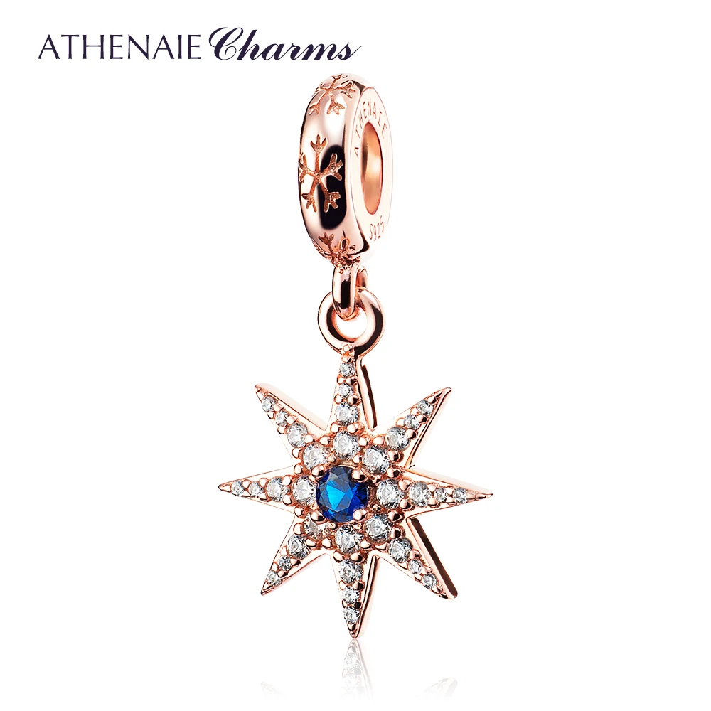 Женское ювелирное изделие из серебра 925 пробы с фианитом|dangle charms|charm sterlingcharm sterling silver |