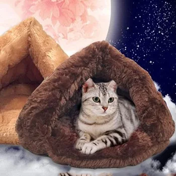 

Washable Pet Small Dog Kennel Uncovered Pets Nest Yurts Cat House Warm Fossa Foldable For Four Seasons Puppy Sofa Bed Supplies