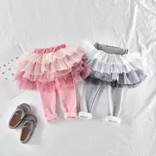 1 шт., осенне-зимние штаны-пачки для маленьких девочек, плотные 6 слоев юбки-пачки, штаны для маленьких девочек от 12 месяцев до 5 т