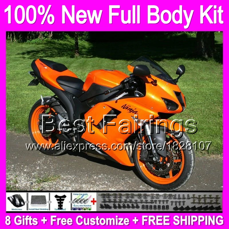 Kawasaki zx10r оранжевый