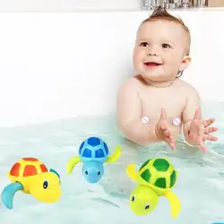 3 шт./партия детская игрушка для ванны Детские Мультяшные морские животные Черепаха душ для купания игрушки классические детские пляжные