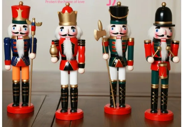 

nutcracker 30CM puppet puppet king soldier household ornament small ornament creativity Crafts Arts decoration