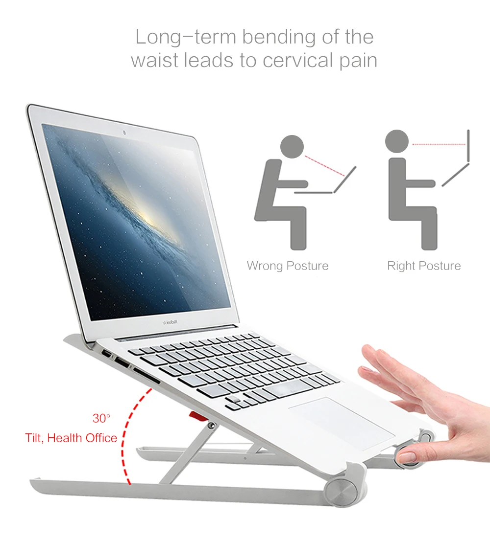 laptop  adjustable stands folding (4)