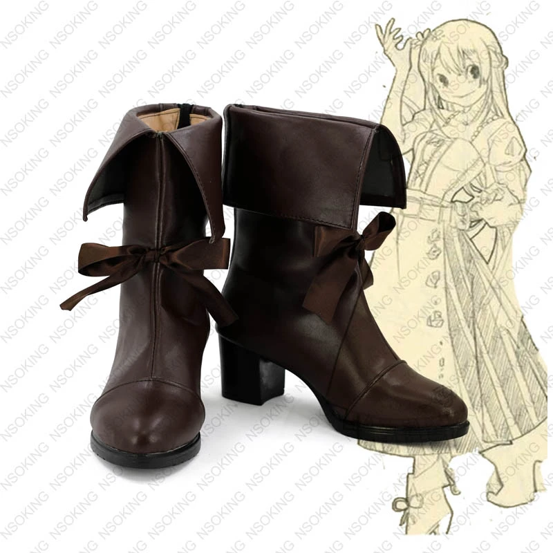 Details about   My Hero Academia Asui Tsuyu FROPPY Cosplay Boots Handmade Cosplay Shoes Brown