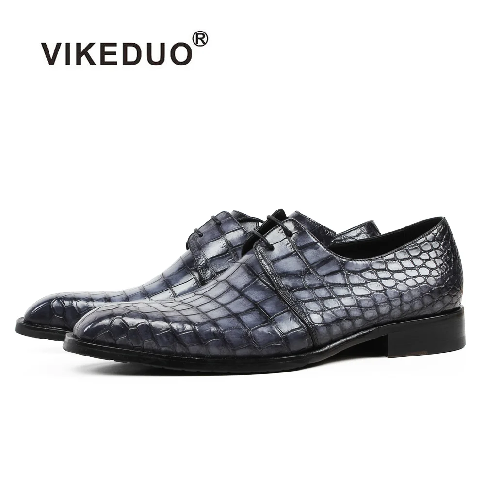 Vikeduo/Классическая официальная обувь Мужская модная стильная из натуральной
