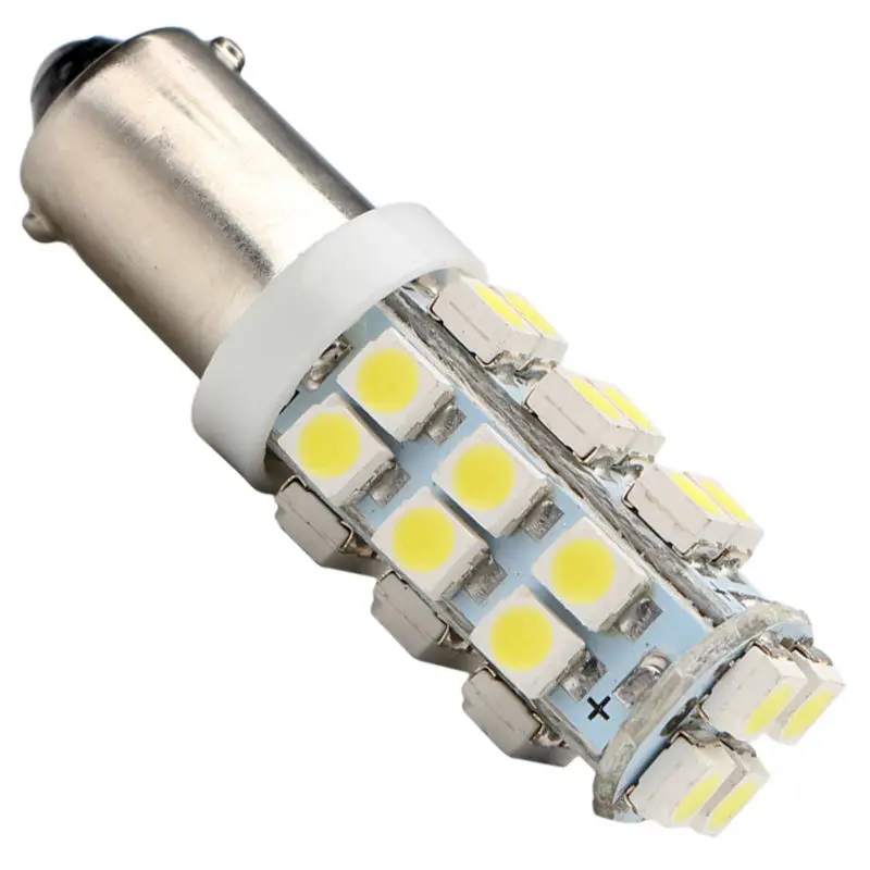 4X BA9S 1210 28LED 3528 28 SMD LED Light Bulb Clearance Lights 12V