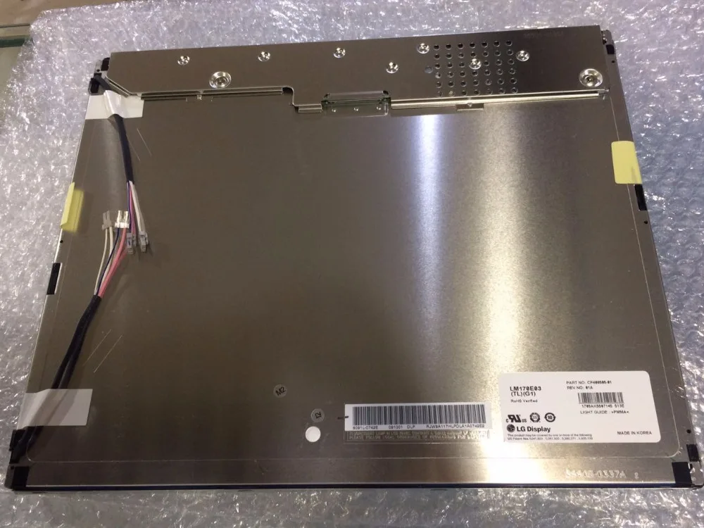 17 0 дюймовая TFT LCD панель LM170E03 TLG1 ЖК дисплей один год гарантии|lcd display|tft lcd panellcd panel |