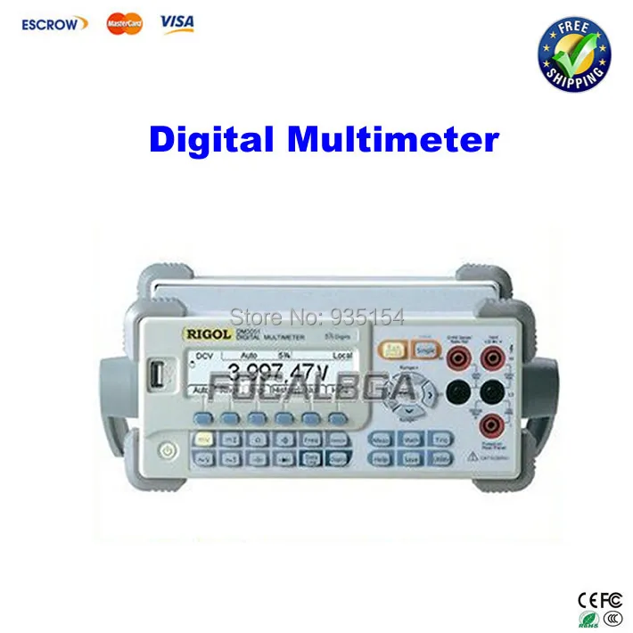 

RIGOL DM3051 5 3/4 Bench Top DMM Digital Multimeter Data Logger Meter