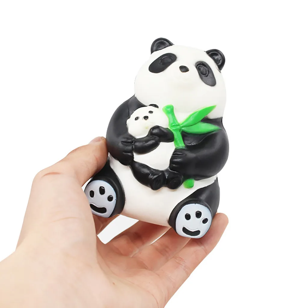 Сжимаемые игрушки мягкое мультяшное украшение AdorablePanda мягкие ленивые медленно поднимающиеся фрукты ароматизированные декомпрессионные подарки Детские игрушки L0705