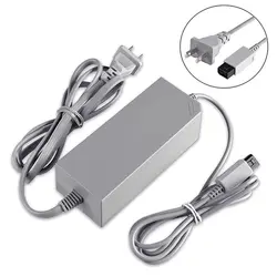 US plug 240-100 V DC 12 V 3.7A домашний адаптер переменного тока для nintendo W-i host