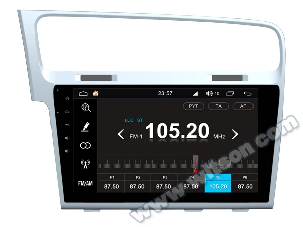 Top 10.1" Android 8.0 Oreo OS Car Multimedia Navigation GPS Radio for Volkswagen Golf 7 2013-2018 with Optional ADAS Function 3