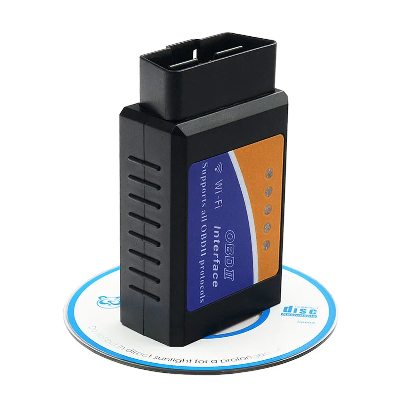 100% реальный PIC18F25K80 ELM327 WIFI V1.5 ELM 327 для Android Torque/ПК Поддержка всех протоколов OBD2 13