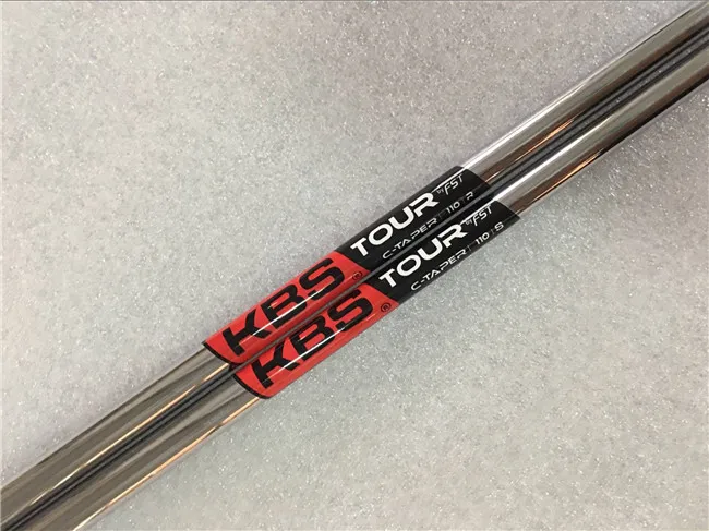 Абсолютно Новый 10 шт KBS Tour C Taper 110 стальной вал для гольфа 0 370 размер R/S Flex клюшек