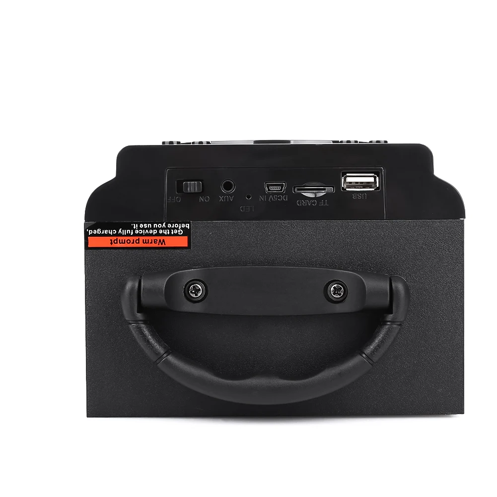 8 Вт MS-220BT Bluetooth динамик fm-радио 3D сабвуфер Портативный Hi-Fi динамик бас беспроводной TF AUX USB стерео Саундбар с светодиодный