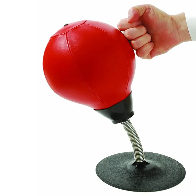 Us 17 02 8 Off Dropshipping New Desktop Punching Sd Ball Heavy Duty Suction Pressure Relieve Stress Boxing Bag Anti Snxiety Toys Sport Tools In