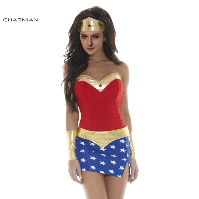Charmian Sexy Women Cosplay Costume Super Heroine Costume Adult Fantasias Superhero Halloween Costume For Women Charmian Sexy Women Cosplay Costume Super Heroine Costume Adult Fantasias Superhero Halloween Costume For Women