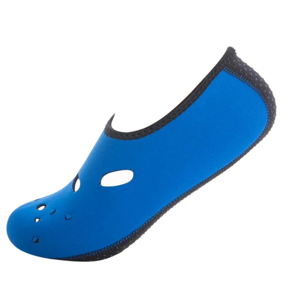 

Women's zapatos mujer Women Aqua Sock Pool Beach Dance Swim Slip On Surf Water Shoe ballet shoes Female Shoes Beach Flats A8