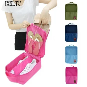 

2017 Fashion Portable Sports Shoe Bag Bra Underwear Organizers Nylon Waterproof Storage Bag Tote Box Case Travel Bags For Shoes