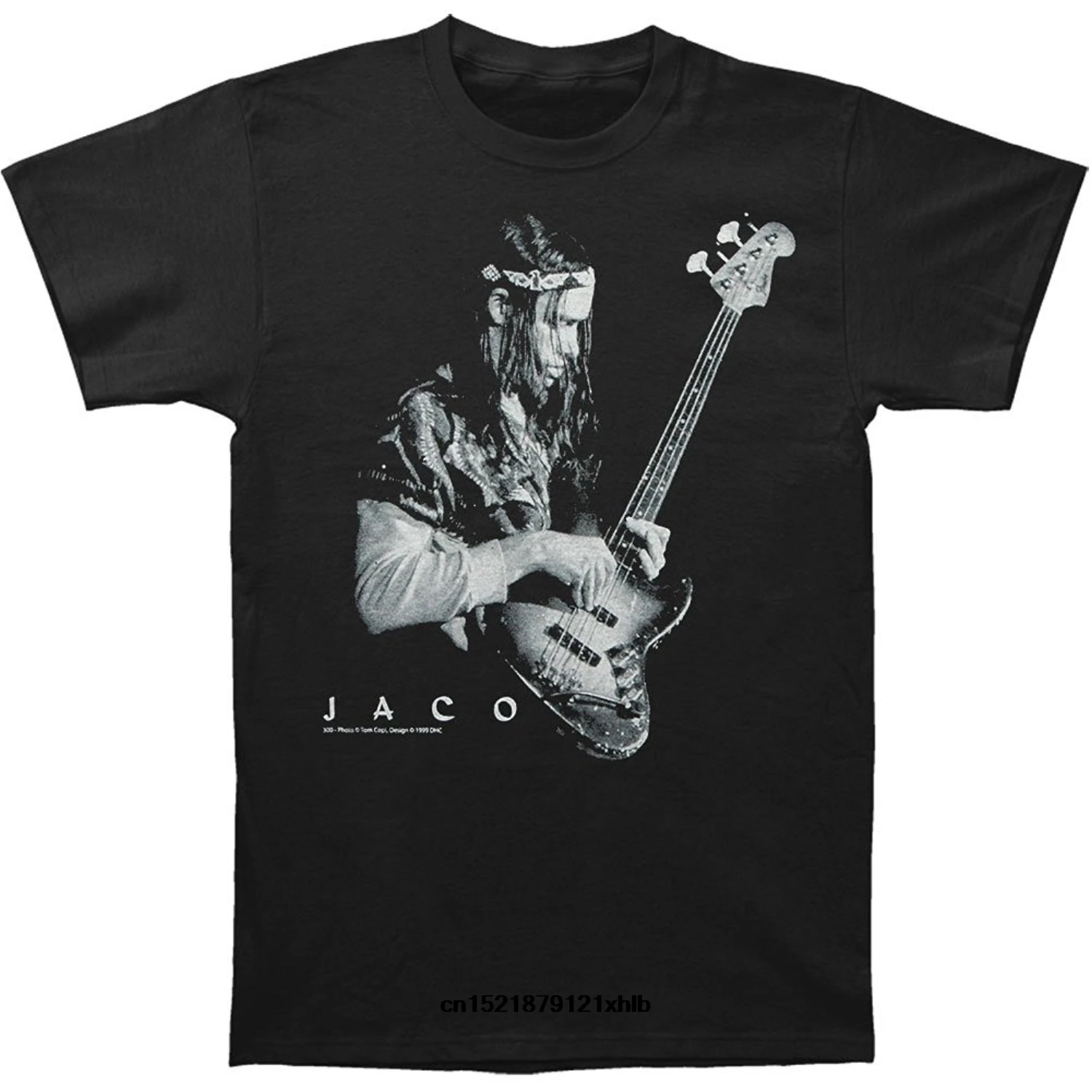 Мужская футболка Jaco Pastorius черная забавная Новинка Женская | одежда