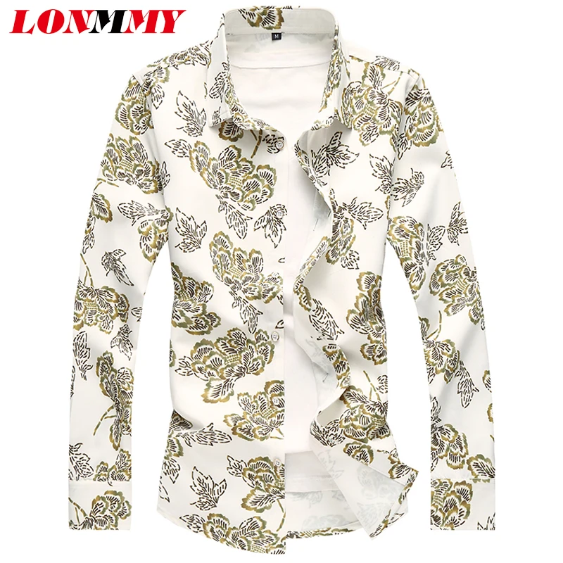 6XL Camiseta Estampado Floral Charcoal Kam 2XL XLS