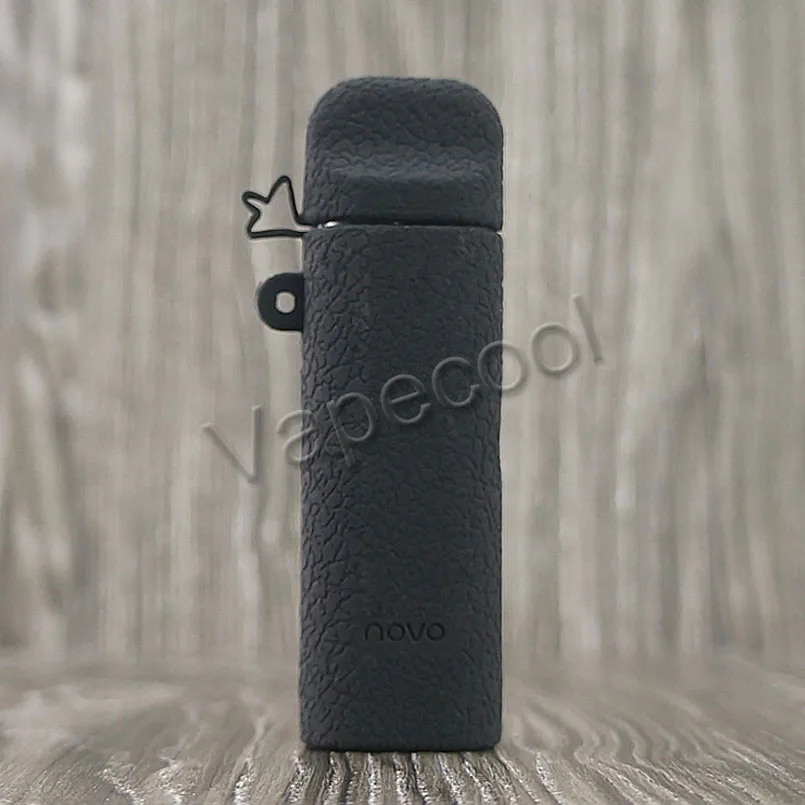 Чехол с текстурой для Smok Novo Kit AIO Pod Starter Kit, противоскользящий силиконовый чехол для кожи, переводная наклейка для вейпа Smoktech Novo