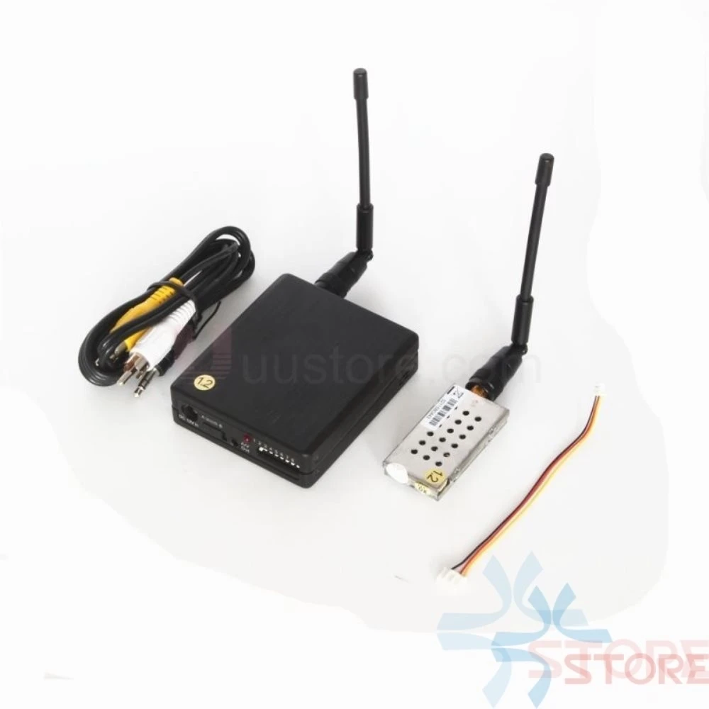 

Lawmate 1.2G 1.2GHz 8CH 1000mW Wireless AV Transmitter Receiver combo for FPV